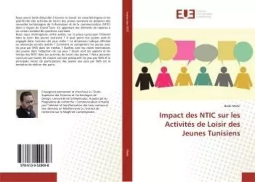 Impact des NTIC sur les Activités de Loisir des Jeunes Tunisiens - Badii MELKI - UNIV EUROPEENNE