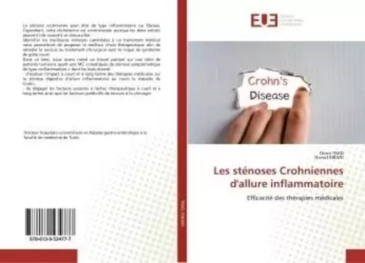 Les stEnoses Crohniennes d'allure inflammatoire - Libère KARISABIYE - UNIV EUROPEENNE