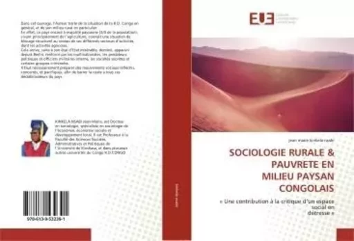 SOCIOLOGIE RURALE & PAUVRETE ENMILIEU PAYSAN CONGOLAIS - Ahmed SAYAD - UNIV EUROPEENNE