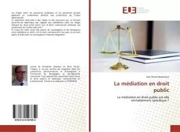 La médiation en droit public