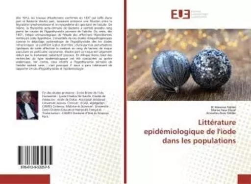 LittErature epidEmiologique de l'iode dans les populations - El Hassane Sidibé - UNIV EUROPEENNE