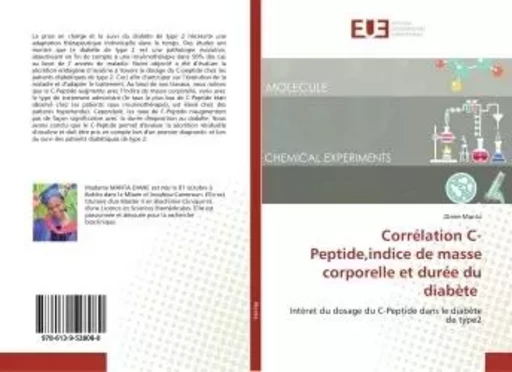 Corrélation C-Peptide,indice de masse corporelle et durée du diabète - Diane MANTA - UNIV EUROPEENNE