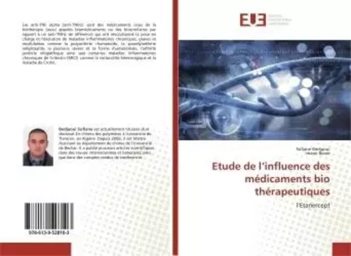 Etude de l'influence des médicaments bio thérapeutiques - Sofiane BEDJAOUI - UNIV EUROPEENNE