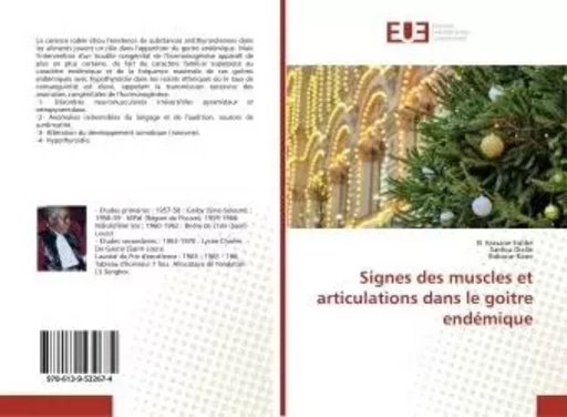 Signes des muscles et articulations dans le goitre endEmique - Habib BENBOUHENNI - UNIV EUROPEENNE