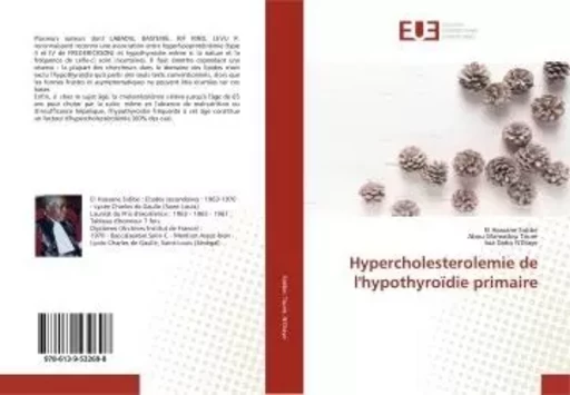 Hypercholesterolemie de l'hypothyroïdie primaire - El Hassane Sidibé - UNIV EUROPEENNE