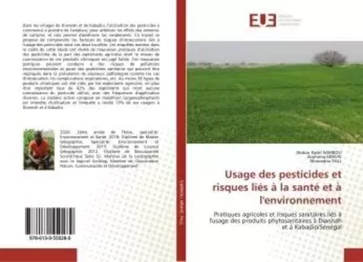 Usage des pesticides et risques liés à la santé et à l'environnement - Abdou Kadri SAMBOU - UNIV EUROPEENNE