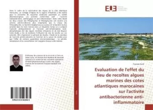 Evaluation de l'effet du lieu de recoltes algues marines des cotes atlantiques marocaines - Younes Farid - UNIV EUROPEENNE