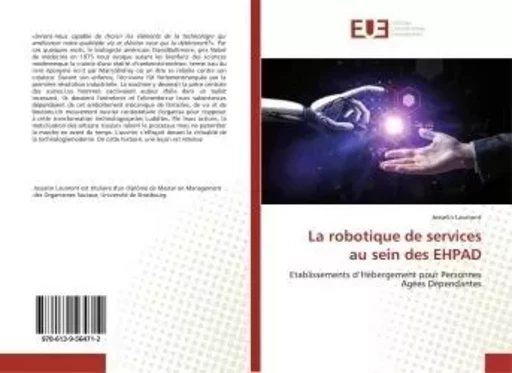 La robotique de services au sein des EHPAD - Josselin Laumont - UNIV EUROPEENNE