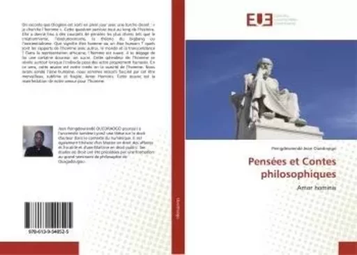 Pensées et Contes philosophiques - Peingdewiendé Jean - UNIV EUROPEENNE