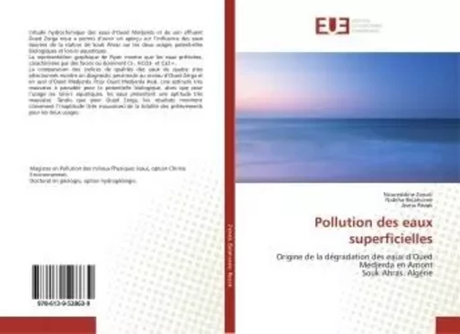 Pollution des eaux superficielles - Noureddine ZENATI - UNIV EUROPEENNE