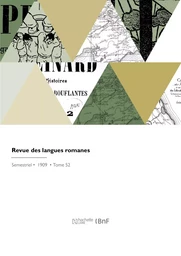 Revue des langues romanes