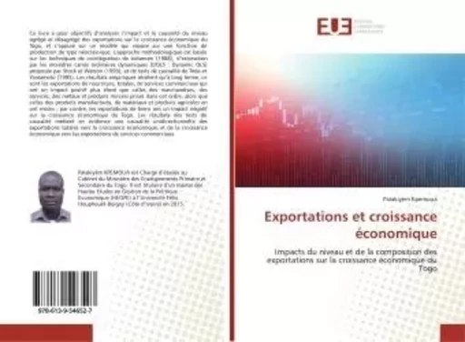 Exportations et croissance économique - Palakiyèm Kpemoua - UNIV EUROPEENNE