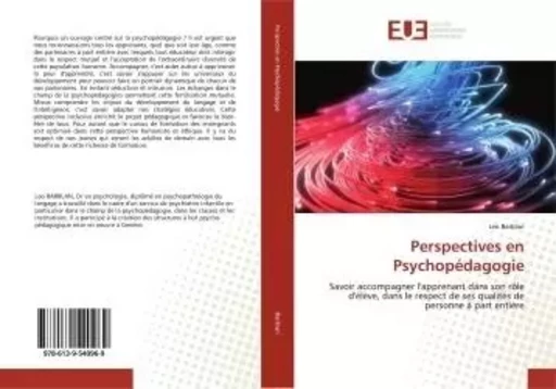 Perspectives en Psychopédagogie - Leo Barblan - UNIV EUROPEENNE