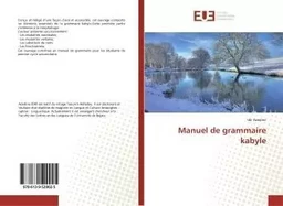 Manuel de grammaire kabyle