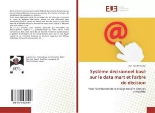 SystEme dEcisionnel basE sur le data mart et l'arbre de dEcision - Talibet KOUACOU YVES RHODRIGUE KONAN - UNIV EUROPEENNE