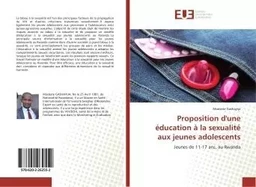 Proposition d'une éducation à la sexualité aux jeunes adolescents