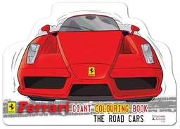 FERRARI LES VOITURES DE ROUTE Livre de coloriage gEant