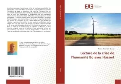 Lecture de la crise de l'humanité Bo avec Husserl - Assane Alexandre Denou - UNIV EUROPEENNE