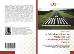 La fuite des capitaux en Afrique du Sud Saharienne: mesure et d'atténu