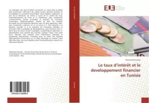 Le taux d'interet et le developpement financier en Tunisie - Mohamed Gassara - UNIV EUROPEENNE