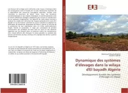 Dynamique des systèmes d'élevages dans la wilaya d'El bayadh Algérie