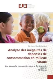 Analyse des inégalités de dépenses de consommation en milieux ruraux