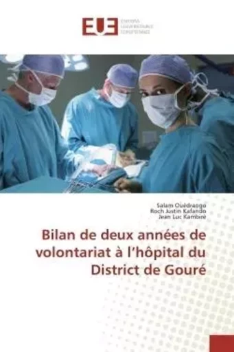 Bilan de deux années de volontariat à l'hôpital du District de Gouré - Salam Ouédraogo - UNIV EUROPEENNE