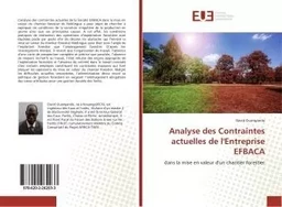 Analyse des Contraintes actuelles de l'entreprise eFBACA