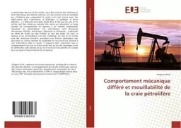 Comportement mécanique différé et mouillabilité de la craie pétrolifère