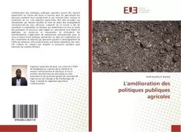 L'amelioration des politiques publiques agricoles