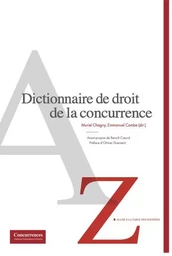 Dictionnaire de droit de la concurrence