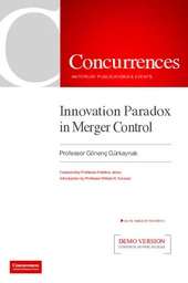 Innovation Paradox in Merger Control