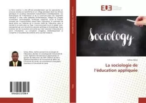 La sociologie de l'éducation appliquée - Sohou Aléza - UNIV EUROPEENNE