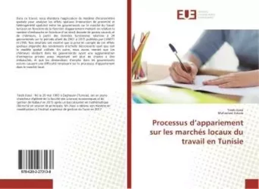 Processus d'appariement sur les marchés locaux du travail en Tunisie - Taieb Jlassi - UNIV EUROPEENNE