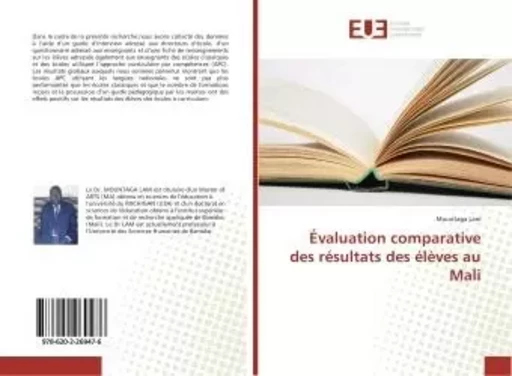 Evaluation comparative des resultats des eleves au Mali - Mountaga Lam - UNIV EUROPEENNE