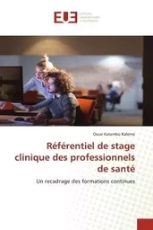 Référentiel de stage clinique des professionnels de santé