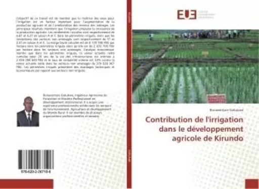 Contribution de l'irrigation dans le developpement agricole de Kirundo - Bonaventure Gakukwe - UNIV EUROPEENNE