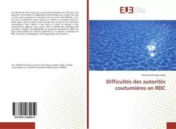 Difficultes des autorites coutumieres en RDC