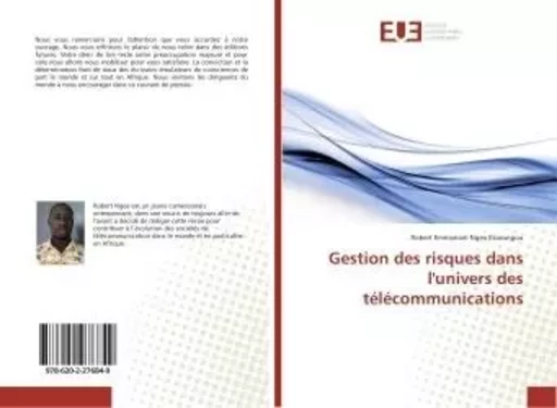 Gestion des risques dans l'univers des télécommunications - Robert Emmanuel Ngea Essoungou - UNIV EUROPEENNE