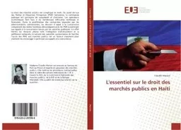 L'essentiel sur le droit des marchés publics en Haïti