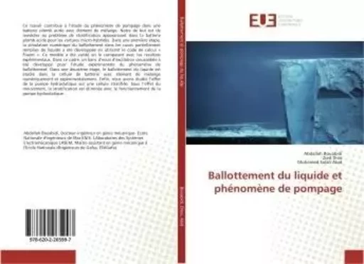 Ballottement du liquide et phénomène de pompage - Abdallah Bouabidi - UNIV EUROPEENNE