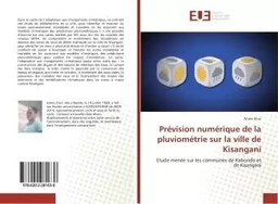 Prévision numérique de la pluviométrie sur la ville de Kisangani