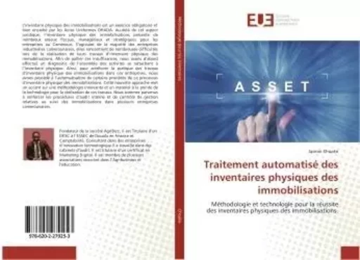 Traitement automatisé des inventaires physiques des immobilisations - Jasmin Choake - UNIV EUROPEENNE