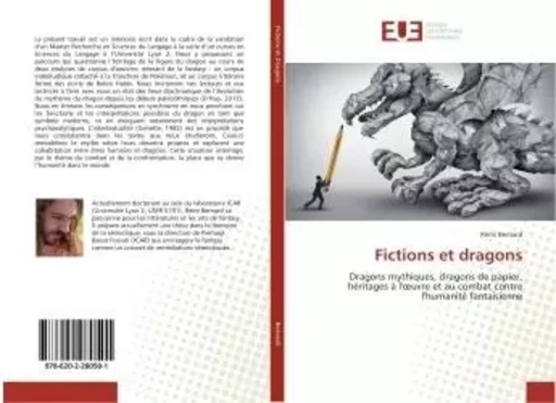 Fictions et dragons - Rémi Bernard - UNIV EUROPEENNE