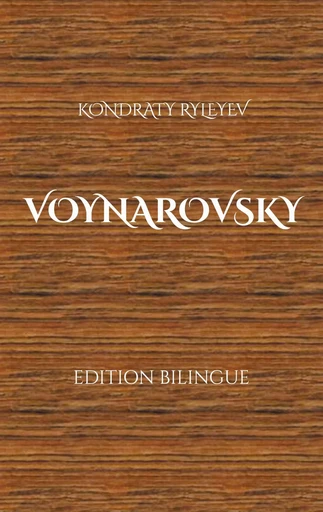 Voynarovsky - Kondraty Ryleyev - BOOKS ON DEMAND