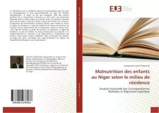 Malnutrition des enfants au Niger selon le milieu de résidence - Souleymane Issoufi Hassoumi - UNIV EUROPEENNE