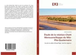 Etude de la relation Chott Merouane/Nappe du Mio-Plio-Quaternaire