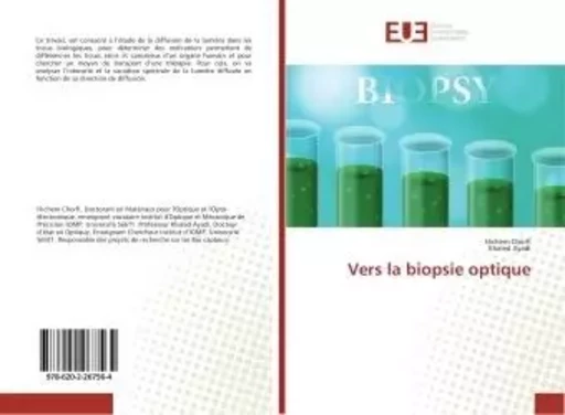 Vers la biopsie optique - Hichem Chorfi - UNIV EUROPEENNE