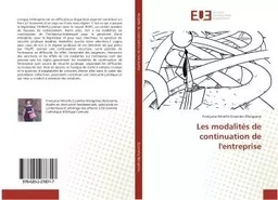 Les modalités de continuation de l'entreprise