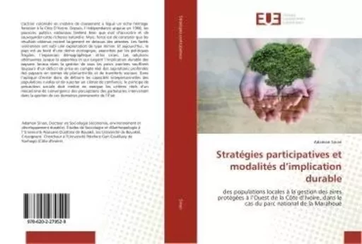 Stratégies participatives et modalités d'implication durable - Adaman Sinan - UNIV EUROPEENNE